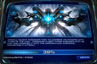 Illustration for article titled Starcraft 2's Installation Tells A Story